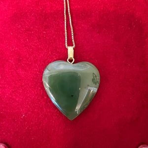 Jade Heart Pendant